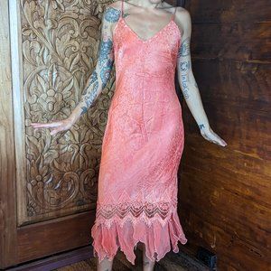 Romantic Summer Silk Dress - ASTORIA DESIGNS